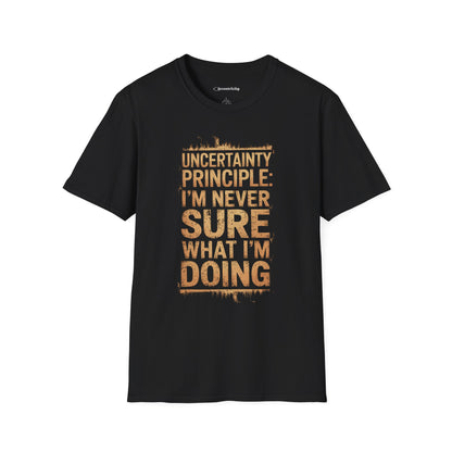 "Uncertainty Principle 003" Premium Physics Shirt