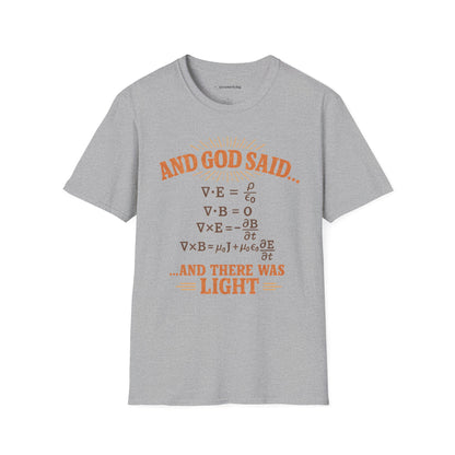And God Said... - Premium Physics Tee