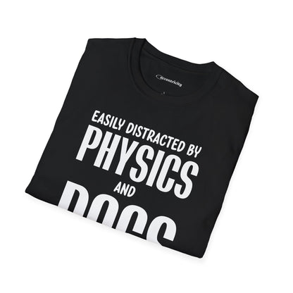 "Physics and Dogs" - Premium Physics Shirt