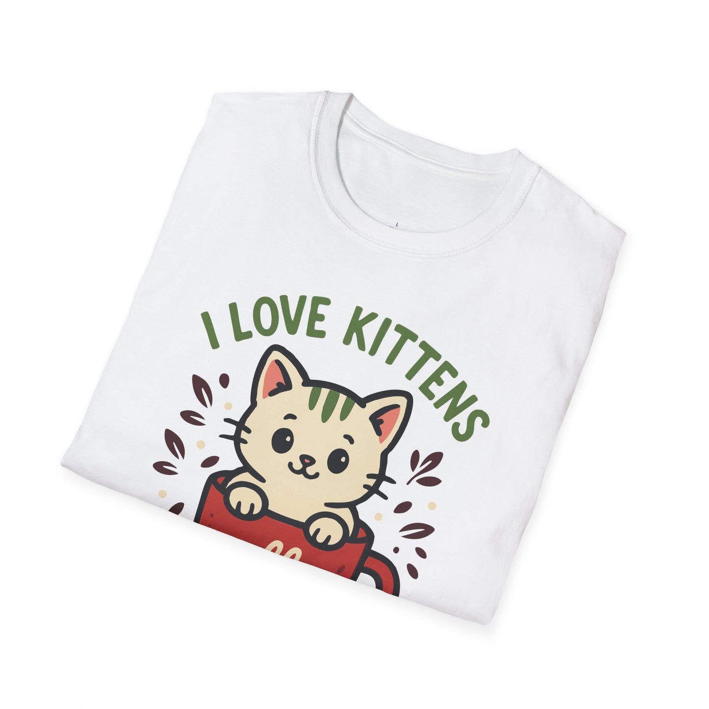 "I Love Kittens and Physics" - Premium Physics Shirt