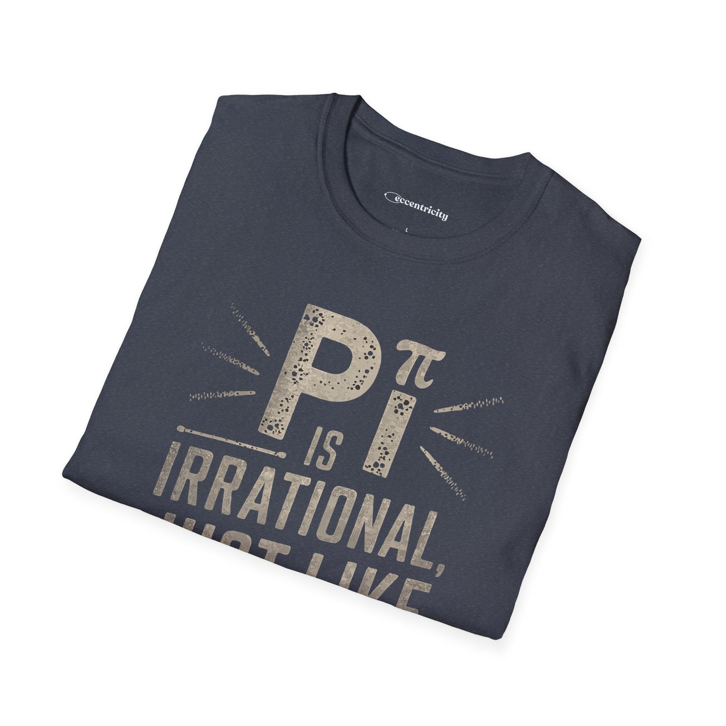 "Pi is Irrational 002" Premium Physics Shirt