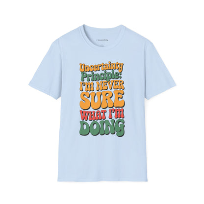 "Uncertainty Principle 002" Premium Physics Shirt