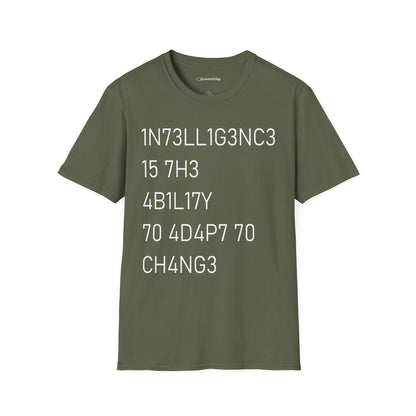 "Intelligence Is The Ability To Adapt To Change" - Premium Science Shirt