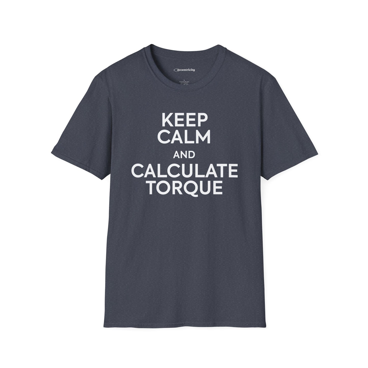 "Keep Calm and Calculate Torque" - Premium Physics Shirt