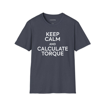 "Keep Calm and Calculate Torque" - Premium Physics Shirt