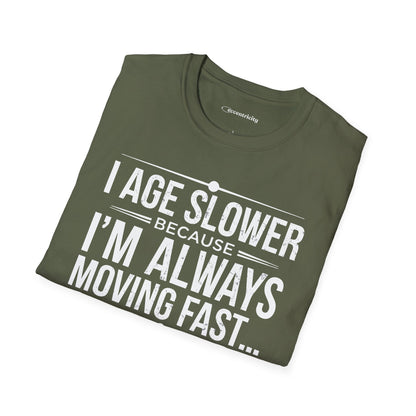 "I Age Slower" Premium Physics Shirt