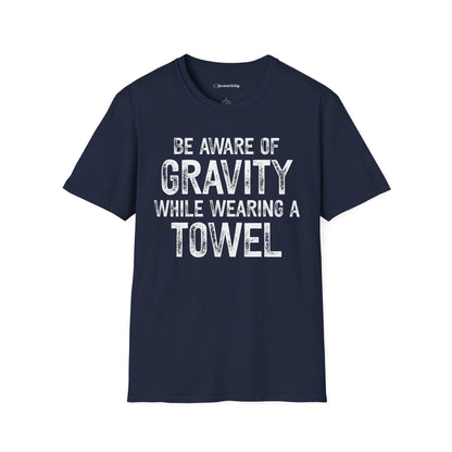 "Be Aware of Gravity" - Premium Science Shirt 🧪⚡