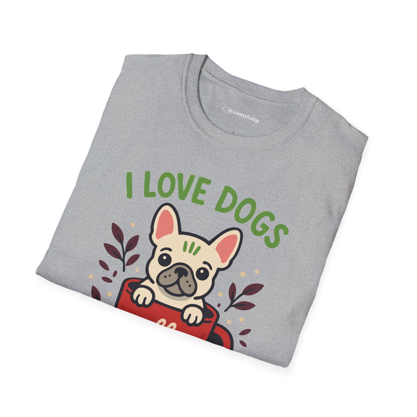 "I Love Dogs and Physics" - Premium Physics Shirt