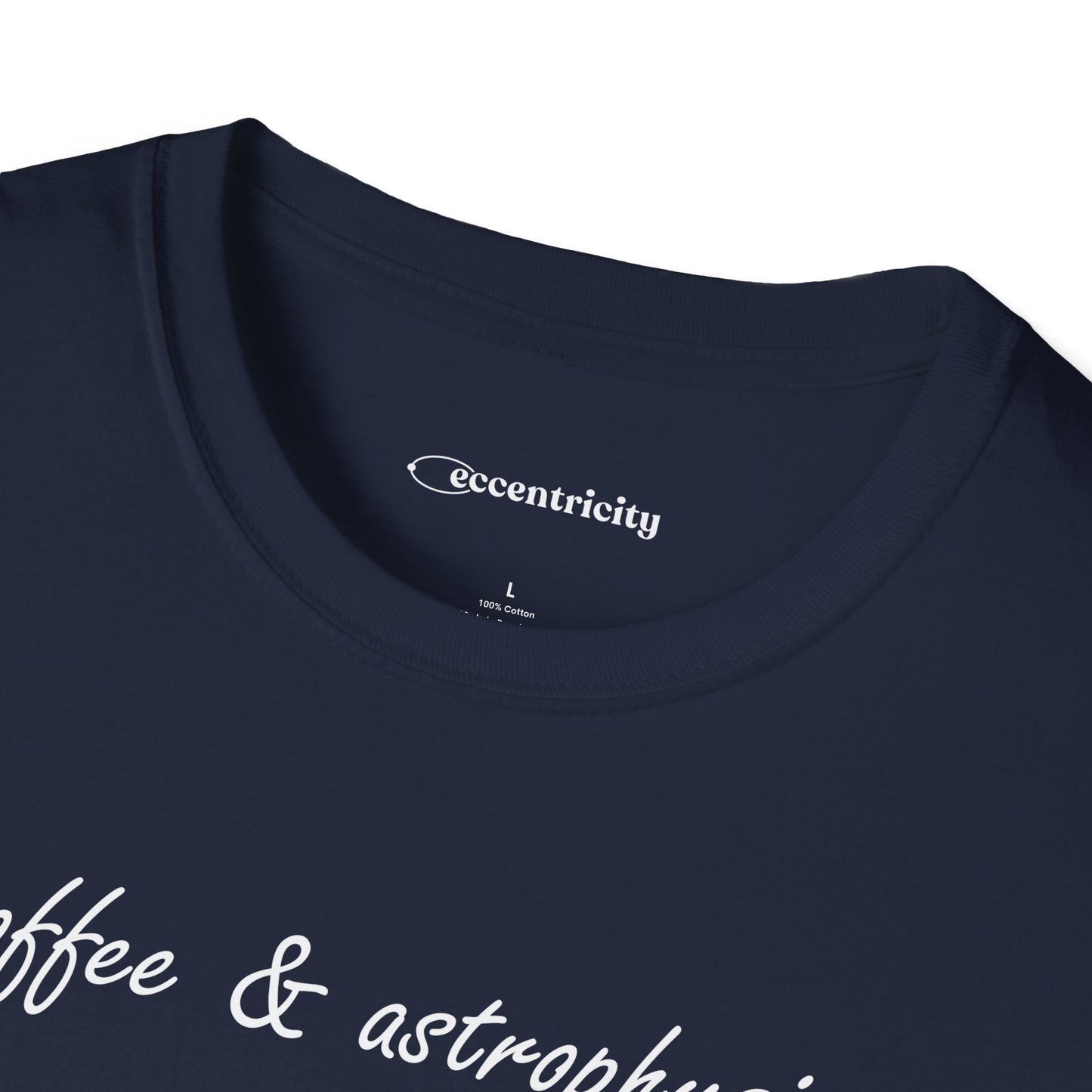 "Coffee & Astrophysics" Premium Physics Shirt