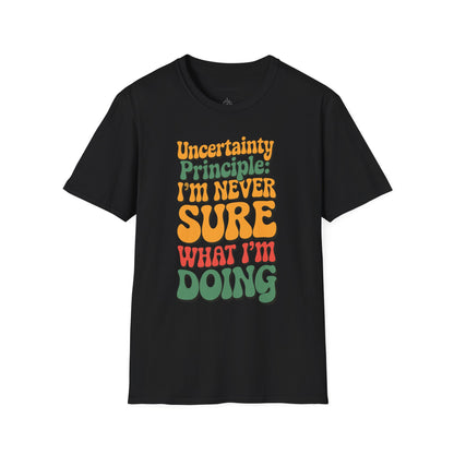 "Uncertainty Principle 002" Premium Physics Shirt