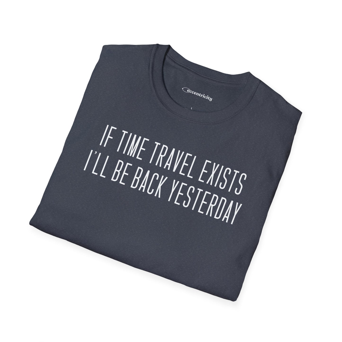 "If Time Travel Exists 0.2" Premium Physics Shirt
