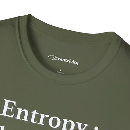 "Entropy 002" Premium Physics Shirt