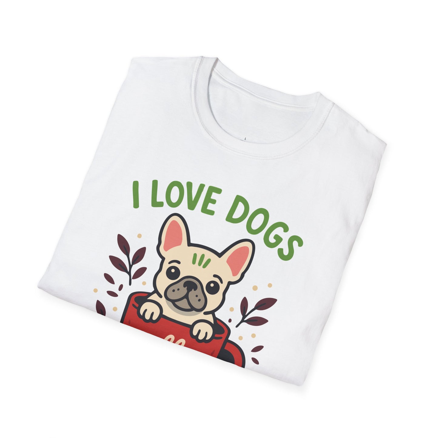 "I Love Dogs and Physics" - Premium Physics Shirt