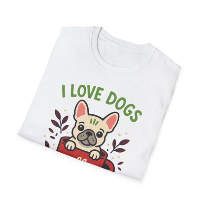"I Love Dogs and Physics" - Premium Physics Shirt