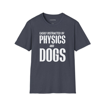 "Physics and Dogs" - Premium Physics Shirt
