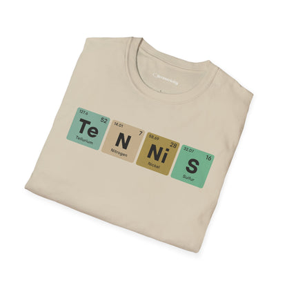 "Periodic Tennis Vintage" - Premium Physics Shirt