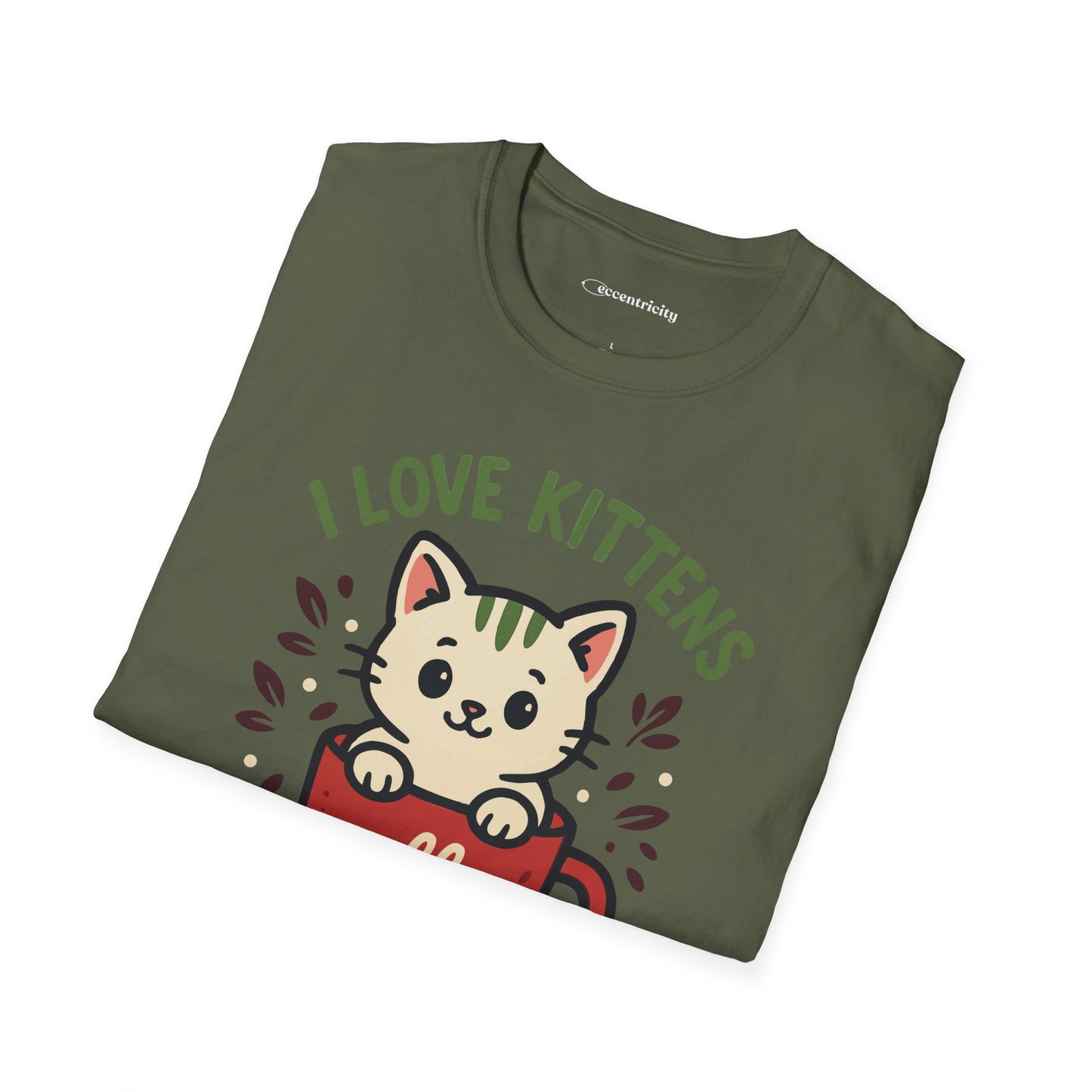 "I Love Kittens and Physics" - Premium Physics Shirt