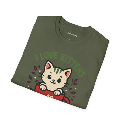 "I Love Kittens and Physics" - Premium Physics Shirt