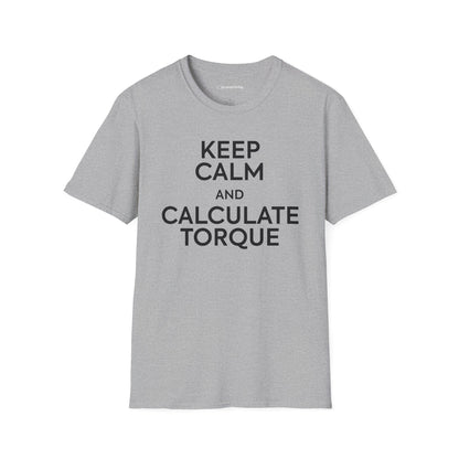 "Keep Calm and Calculate Torque" - Premium Physics Shirt