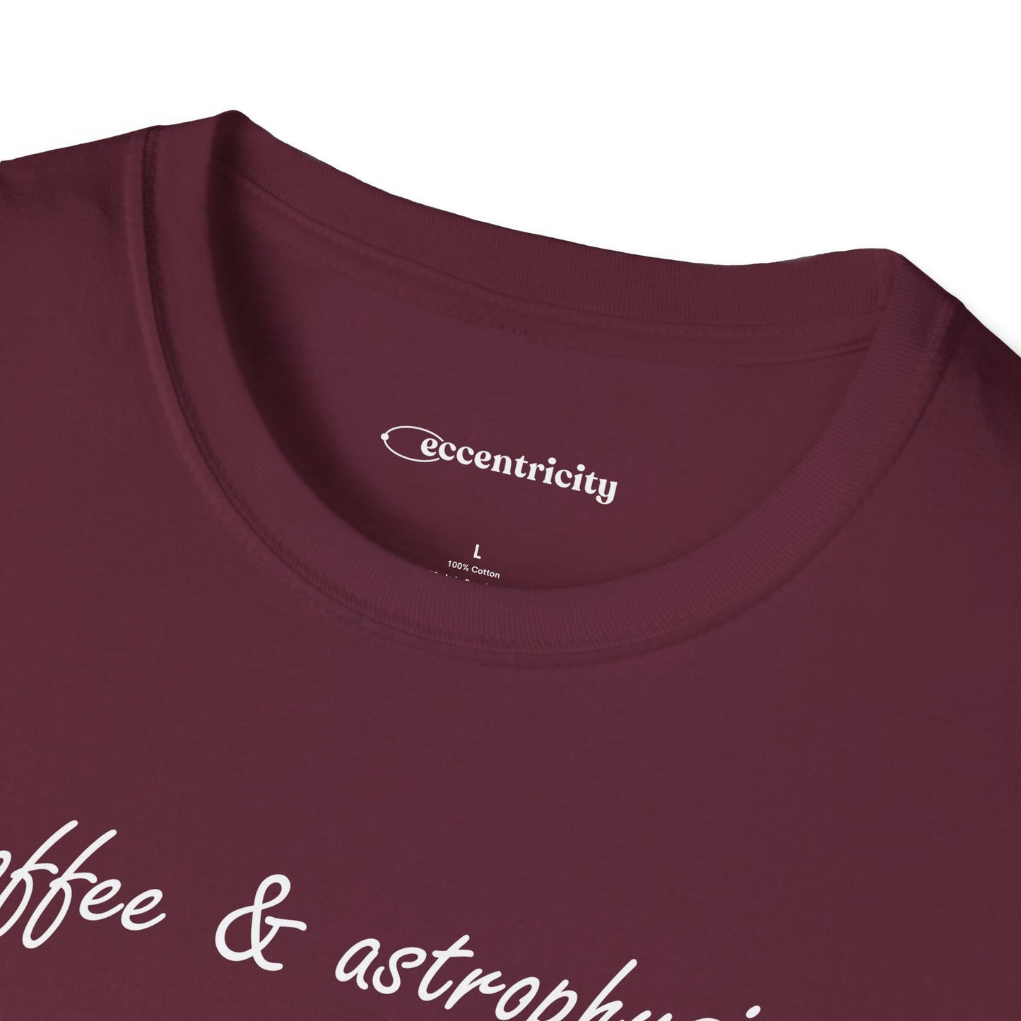 "Coffee & Astrophysics" Premium Physics Shirt