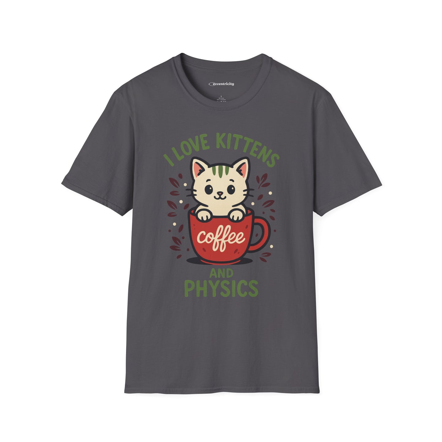 "I Love Kittens and Physics" - Premium Physics Shirt