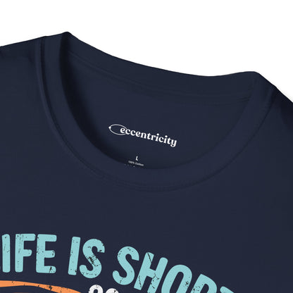 Physics and Coffee Lover TShirt "Life is Short, Break for Coffee" Premium Physics Shirt