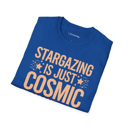 "Stargazing is Just Cosmic Procrastination" - Premium Physics Shirt