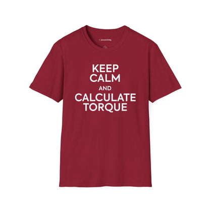 "Keep Calm and Calculate Torque" - Premium Physics Shirt
