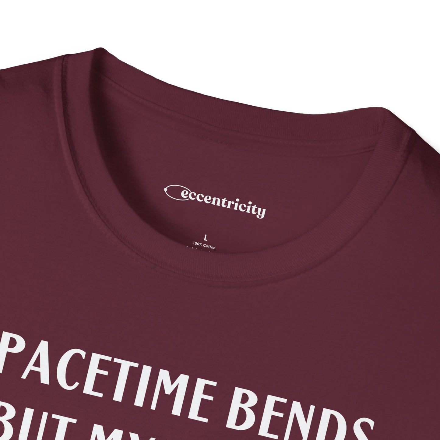 "SpaceTime Bends" Premium Physics Shirt