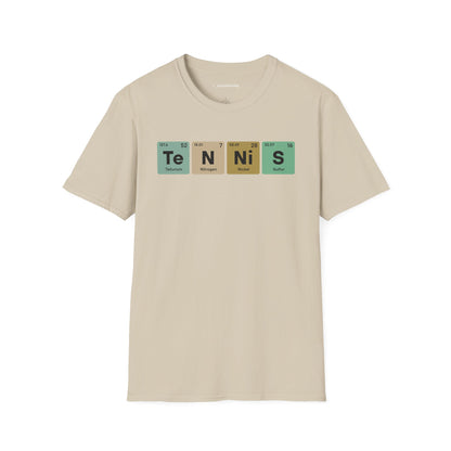 "Periodic Tennis Vintage" - Premium Physics Shirt