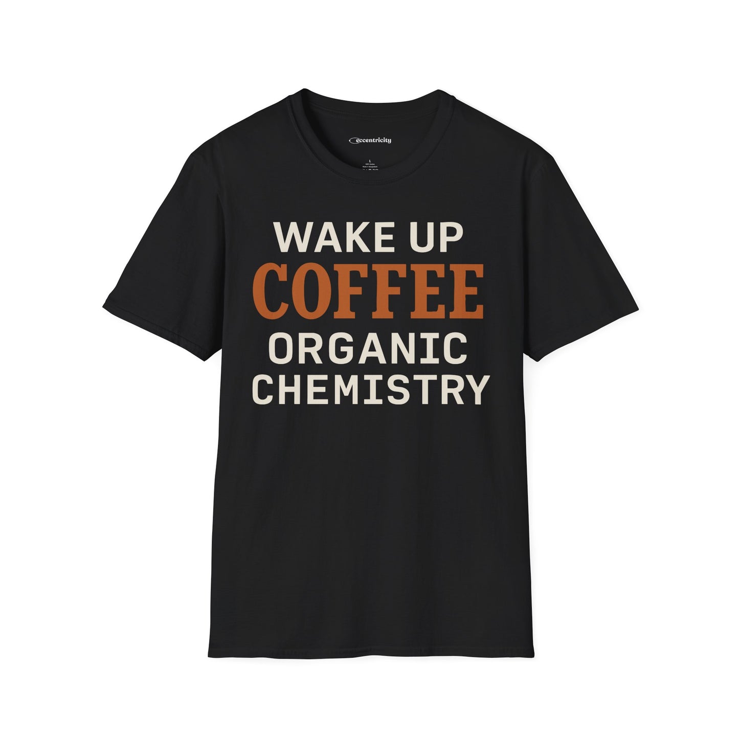 "Wake up. Coffee. Organic Chemistry" - An Ultimate Tee for Chemistry Lovers🧪⚡