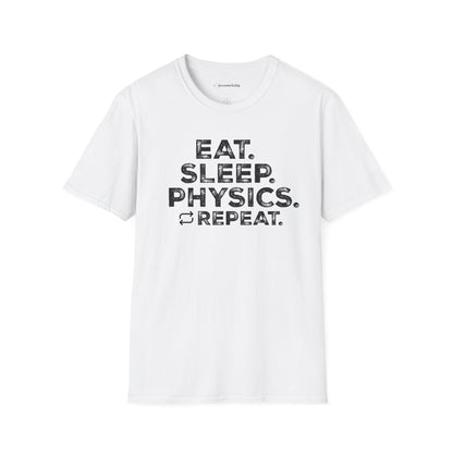 "Eat Sleep Physics" Premium Physics Shirt