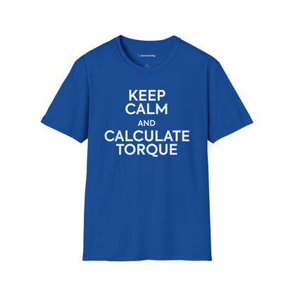 "Keep Calm and Calculate Torque" - Premium Physics Shirt
