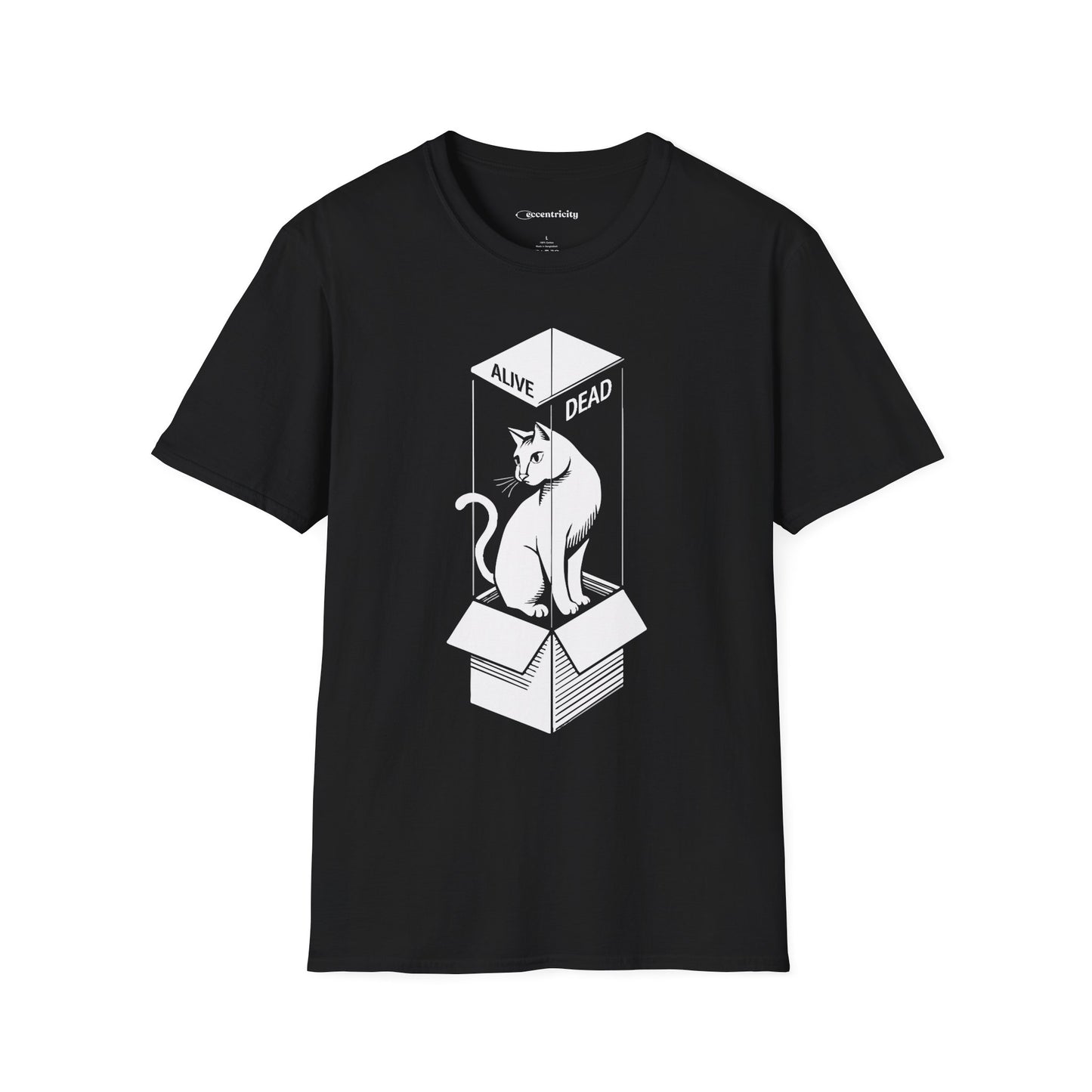 "Schrodinger's Cat 002" Premium Physics Shirt