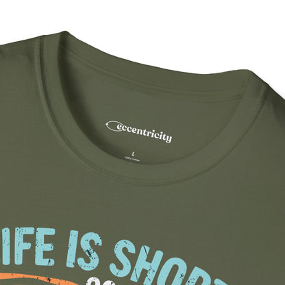 Physics and Coffee Lover TShirt "Life is Short, Break for Coffee" Premium Physics Shirt