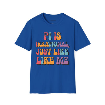 "Pi is Irrational 70s" Premium Physics Shirt