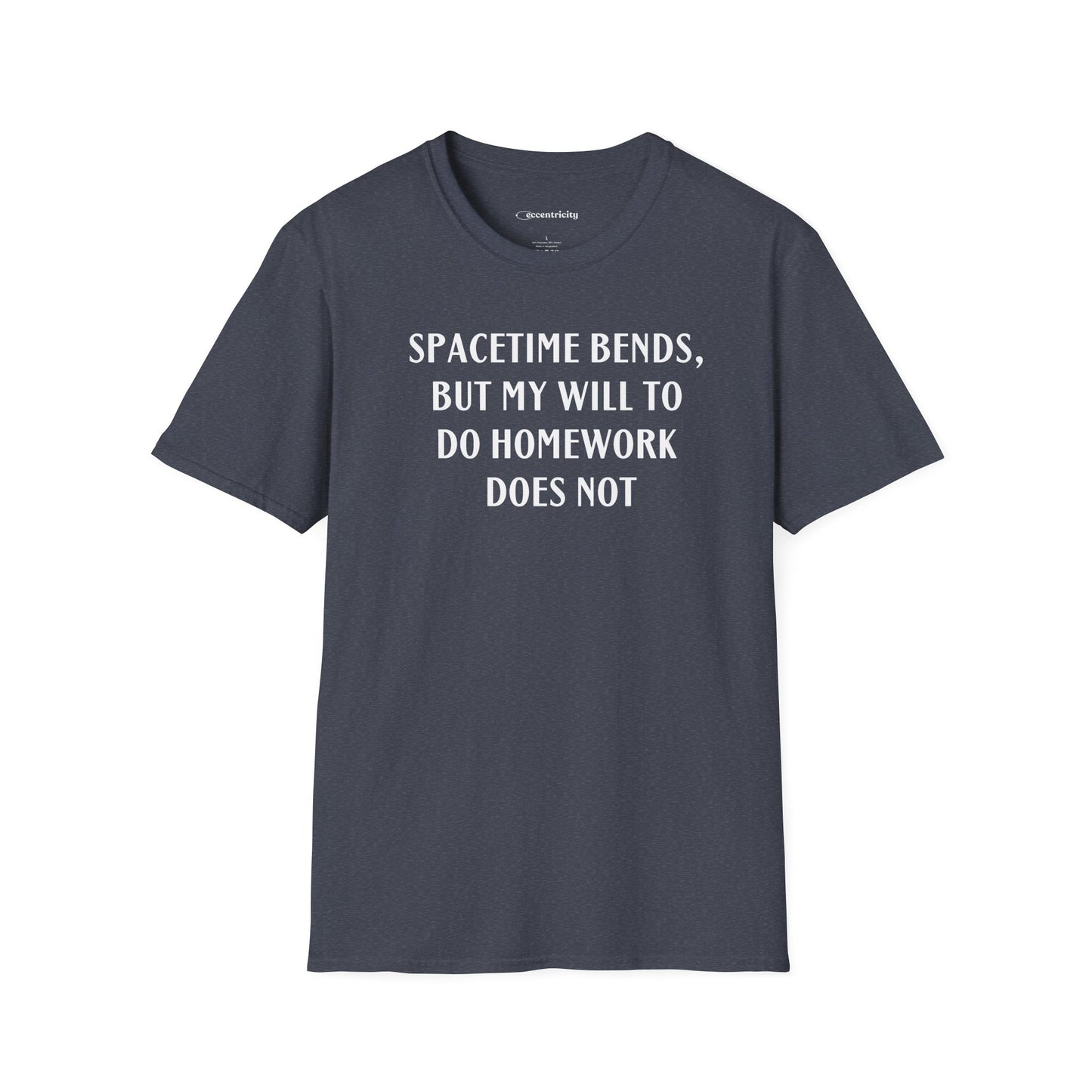 "SpaceTime Bends" Premium Physics Shirt