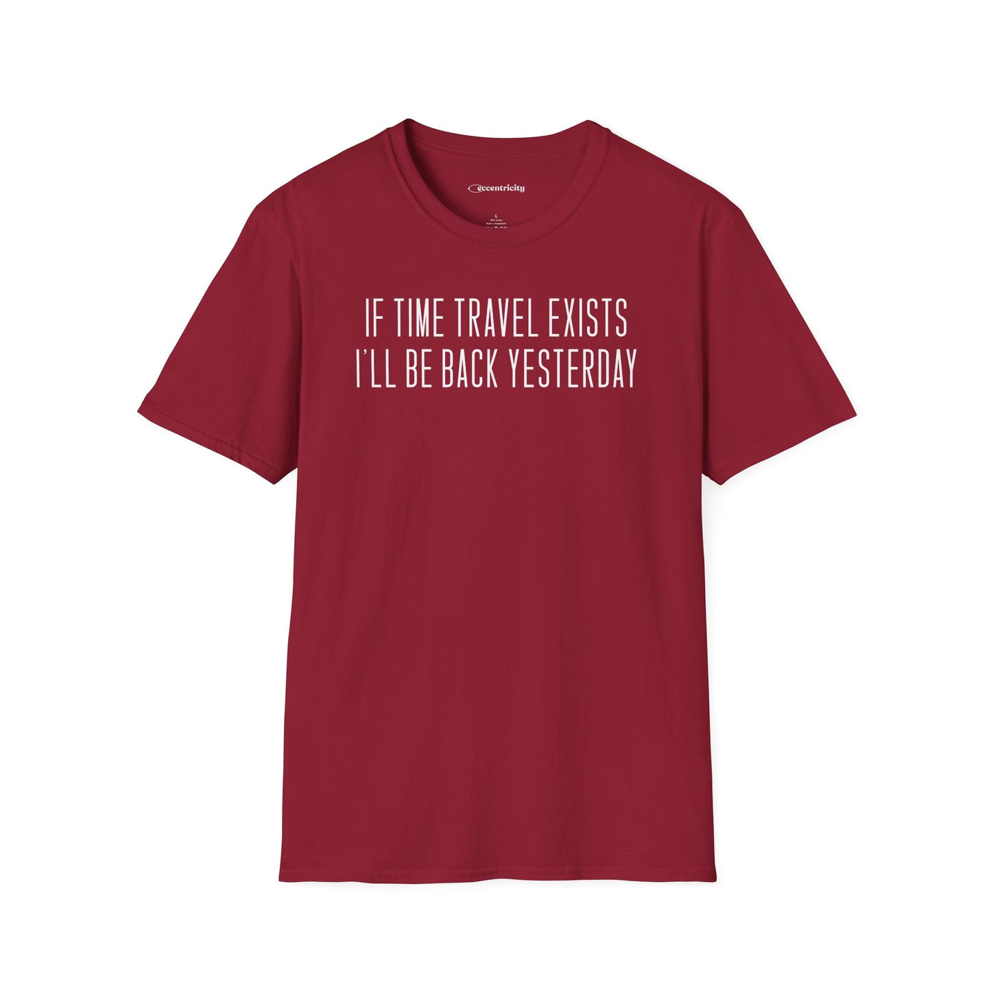 "If Time Travel Exists 0.2" Premium Physics Shirt