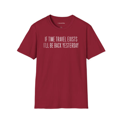 "If Time Travel Exists 0.2" Premium Physics Shirt