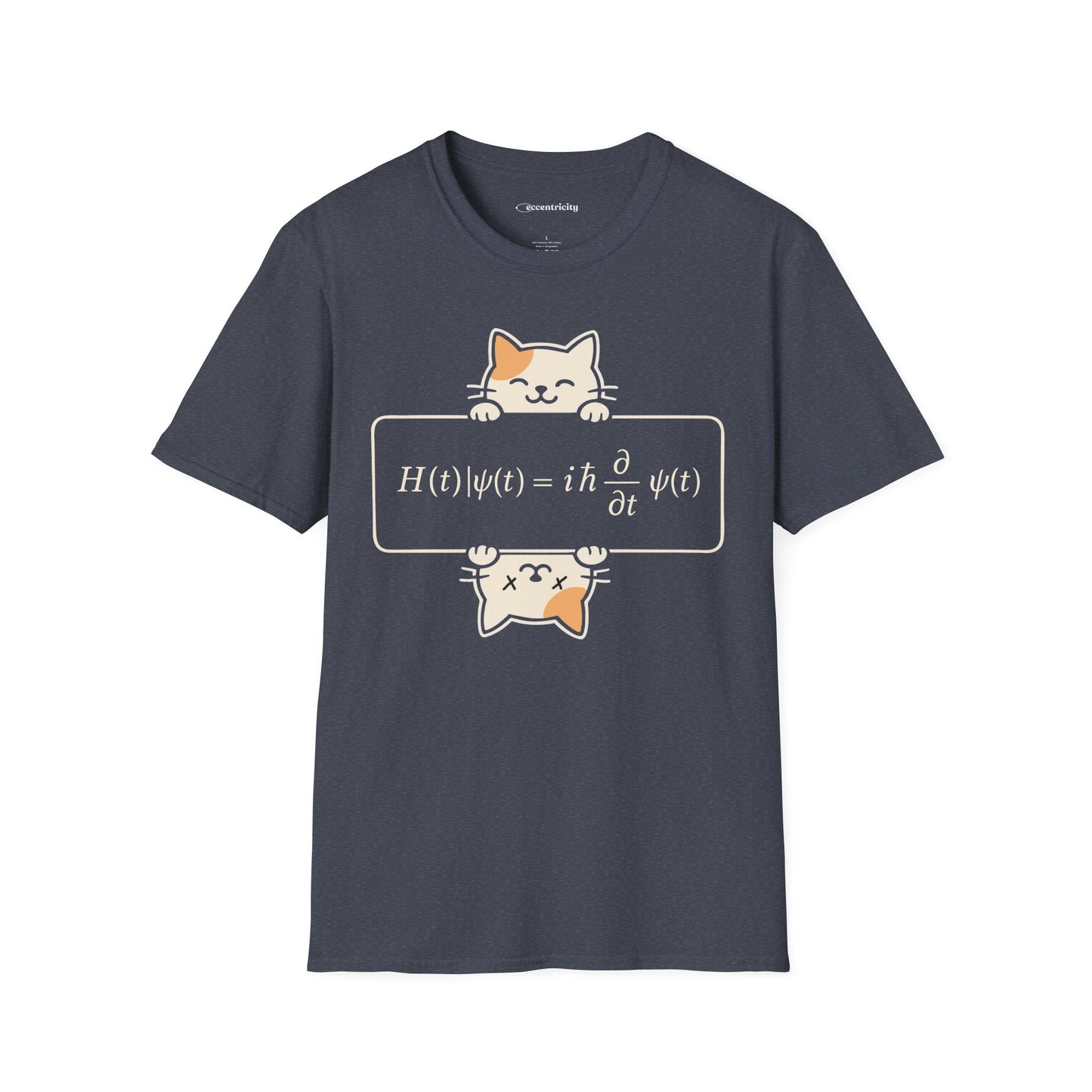 "Schrodinger's Cat and Equation" - Premium Physics Shirt