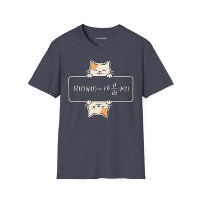 "Schrodinger's Cat and Equation" - Premium Physics Shirt