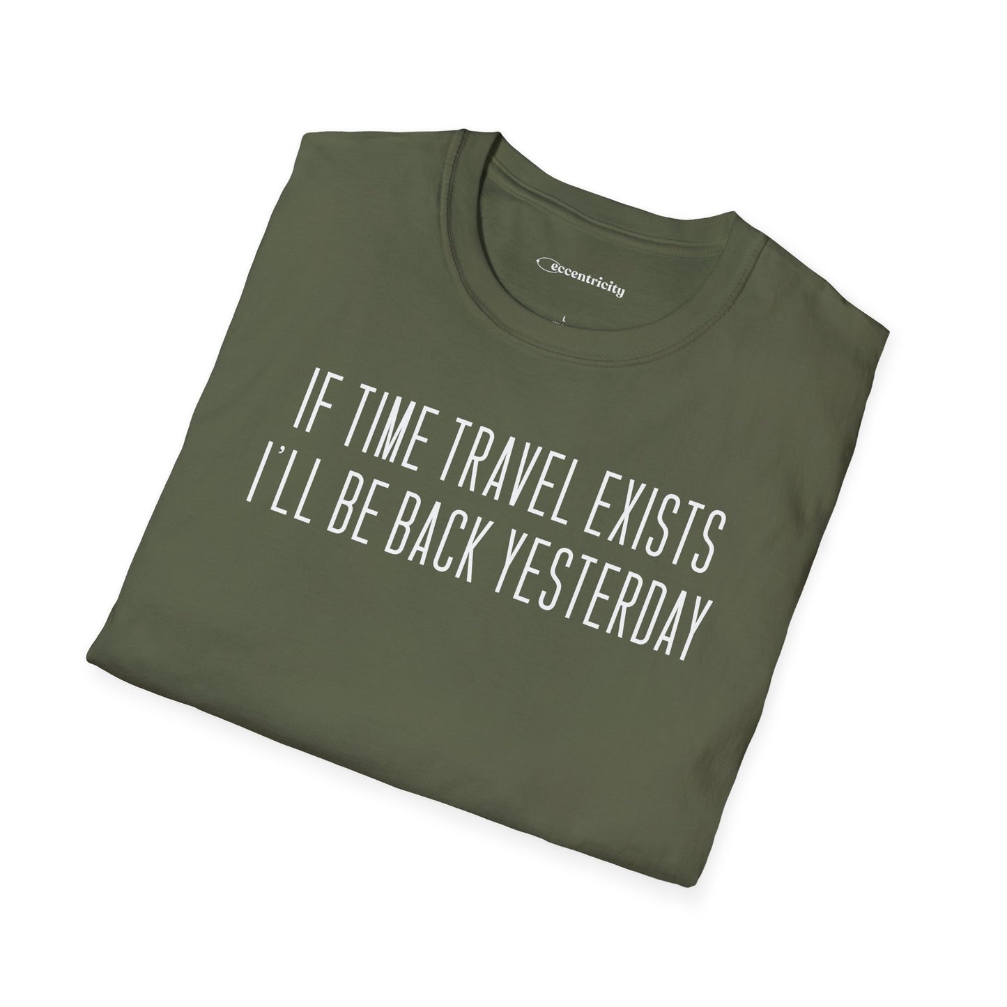 "If Time Travel Exists 0.2" Premium Physics Shirt