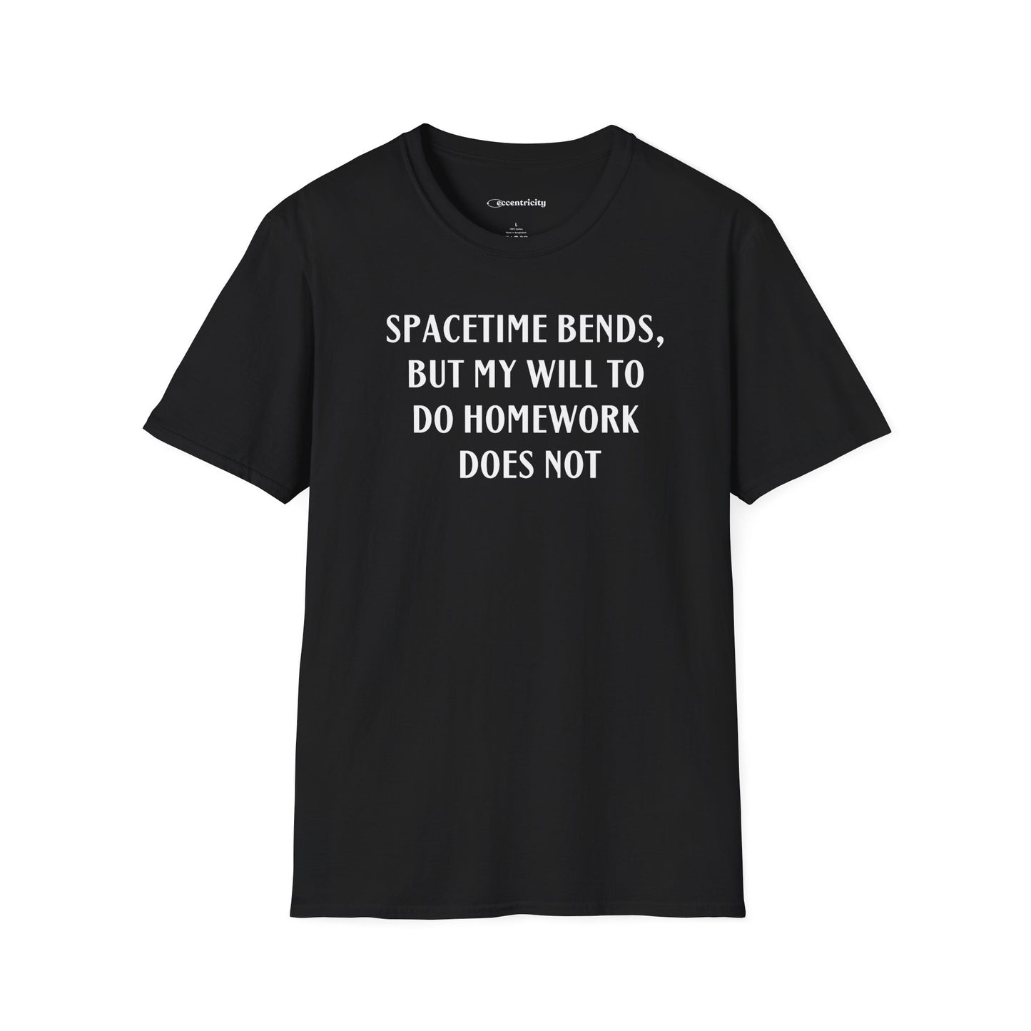 "SpaceTime Bends" Premium Physics Shirt