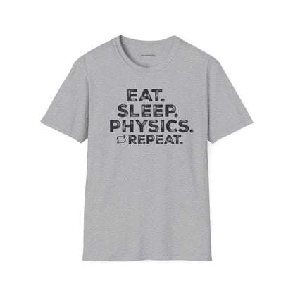 "Eat Sleep Physics" Premium Physics Shirt