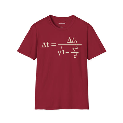 Time-Dilation Formula - Premium Physics Tee