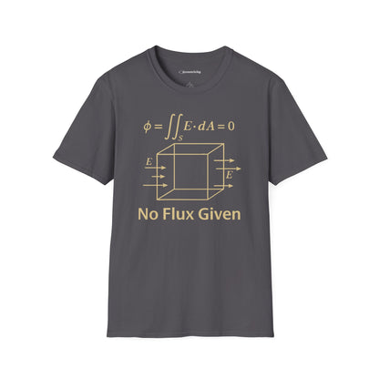 "No Flux Given" The Ultimate Tee for Physics Lovers 🧪⚡