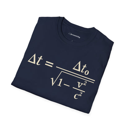Time-Dilation Formula - Premium Physics Tee
