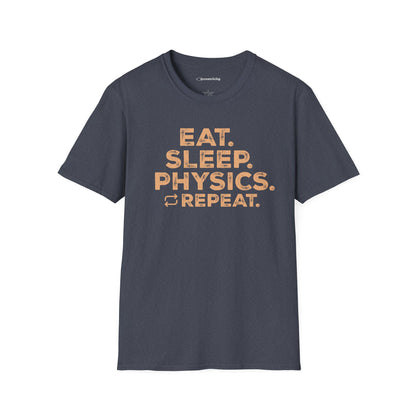 "Eat Sleep Physics" Premium Physics Shirt