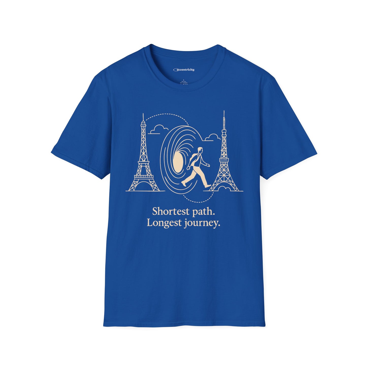 "Blackhole- Shortest Path" - Premium Physics Shirt