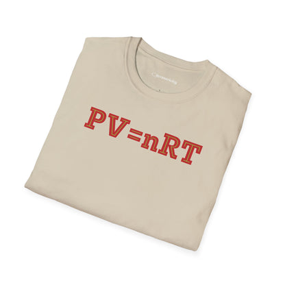 "PV=nRT" Physics Equation Shirt. Premium Physics Shirt
